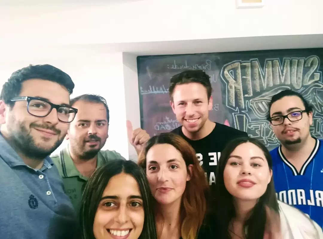 Com o James da miista