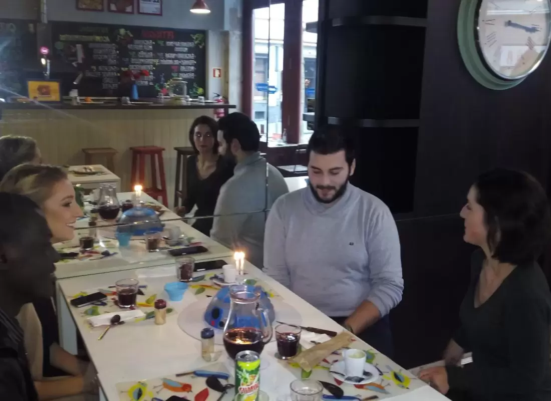 Os nossos almoços e jantar