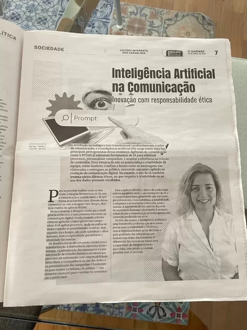 Inteligência Artificial na Comunicação - Inovação com responsabilidade ética