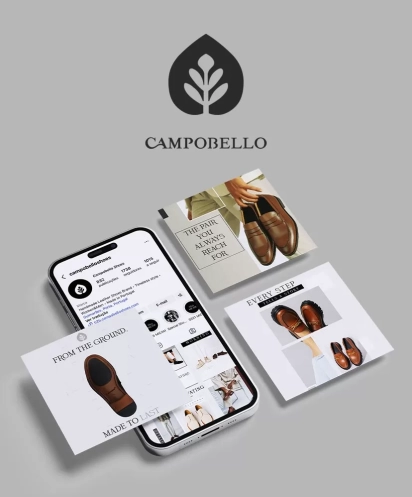 Redes Sociais Campobello Shoes 