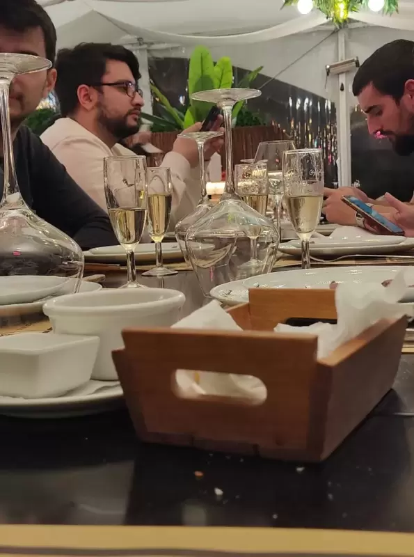 Jantar de Natal do Steak House da Maia