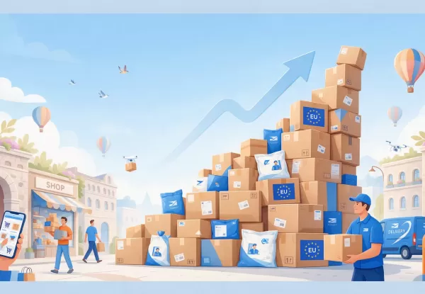 E-commerce na Europa abranda crescimento: o que os dados revelam sobre o futuro das compras online