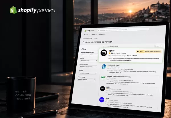 First position as a Shopify Partner in Portugal
