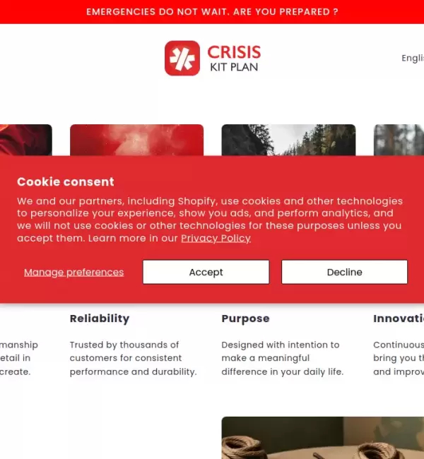 Crisis Kit Plan