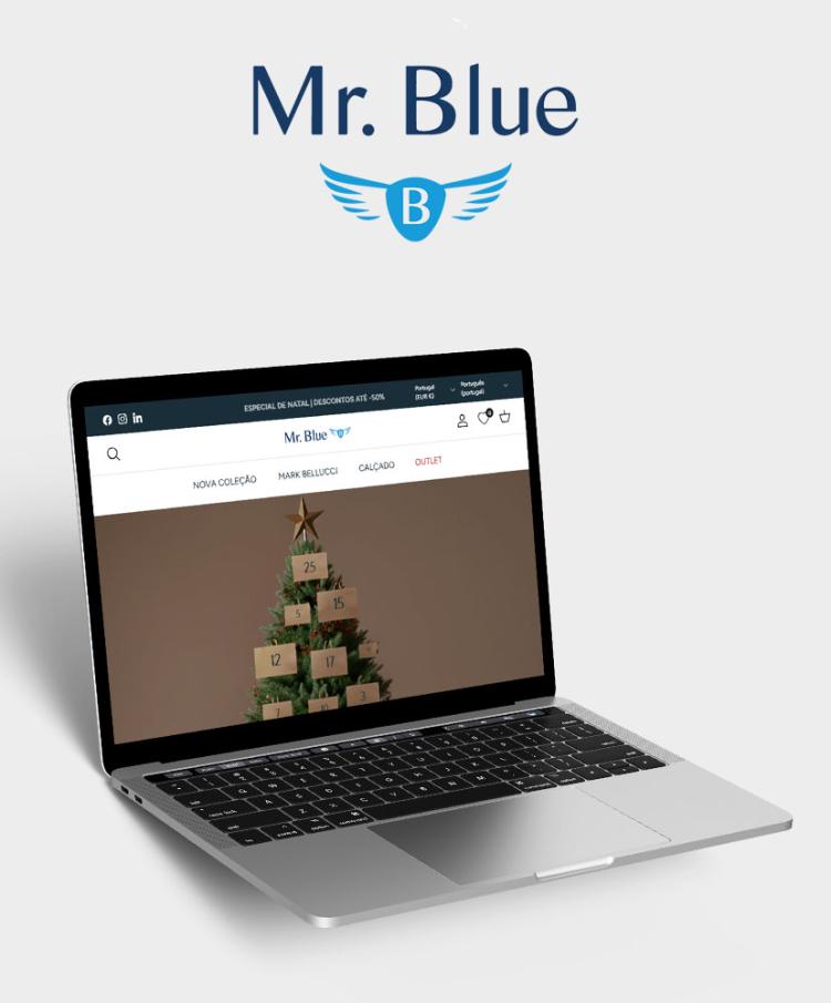 Calendário de Advento Mr.Blue