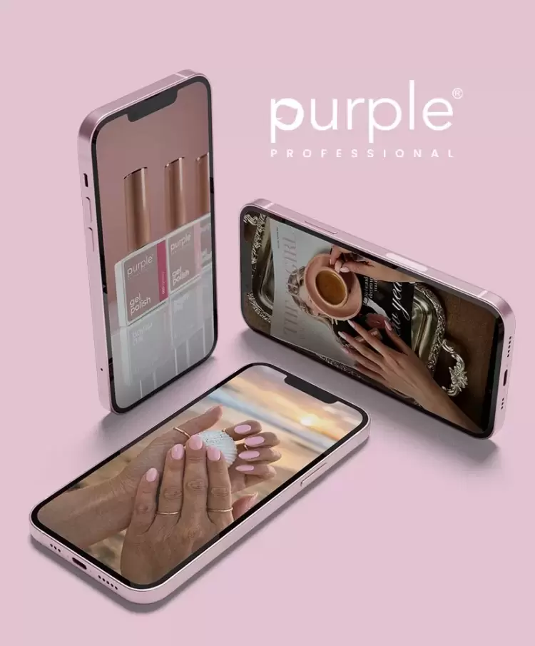 Video Redes Sociais Purple Professional