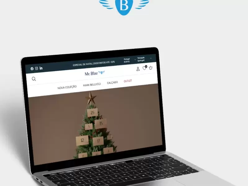 Calendário do Advento Mr.Blue