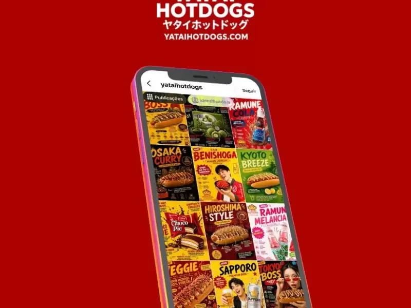 Yatai Hotdogs Redes Sociais