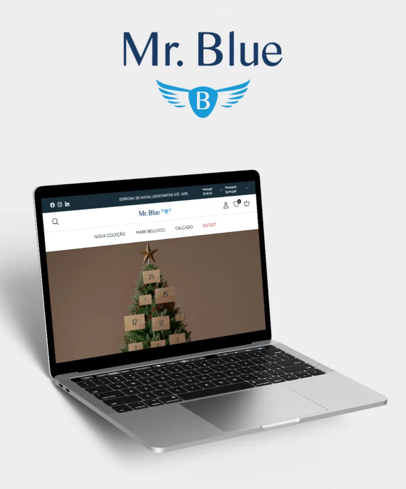 Calendário do Advento Mr.Blue