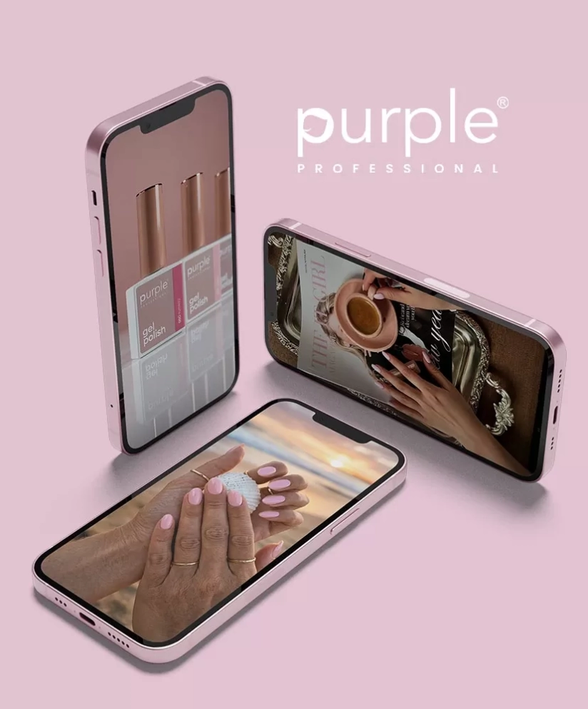 Video Redes Sociais Purple Professional