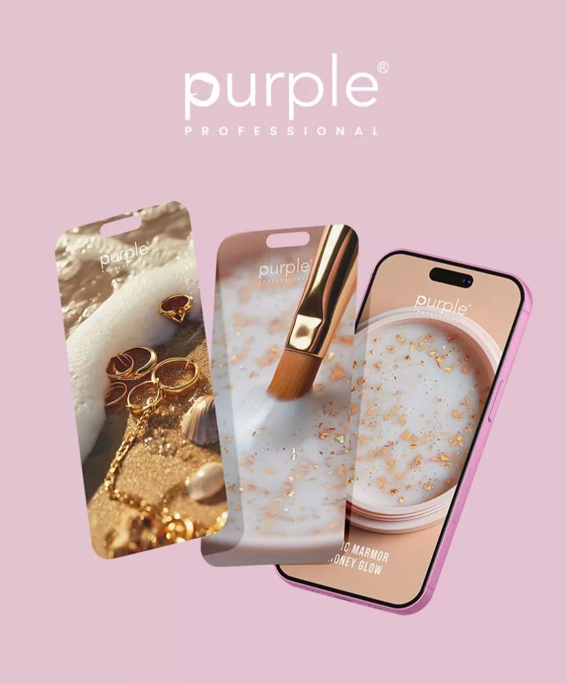 Video Redes Sociais Purple Professional