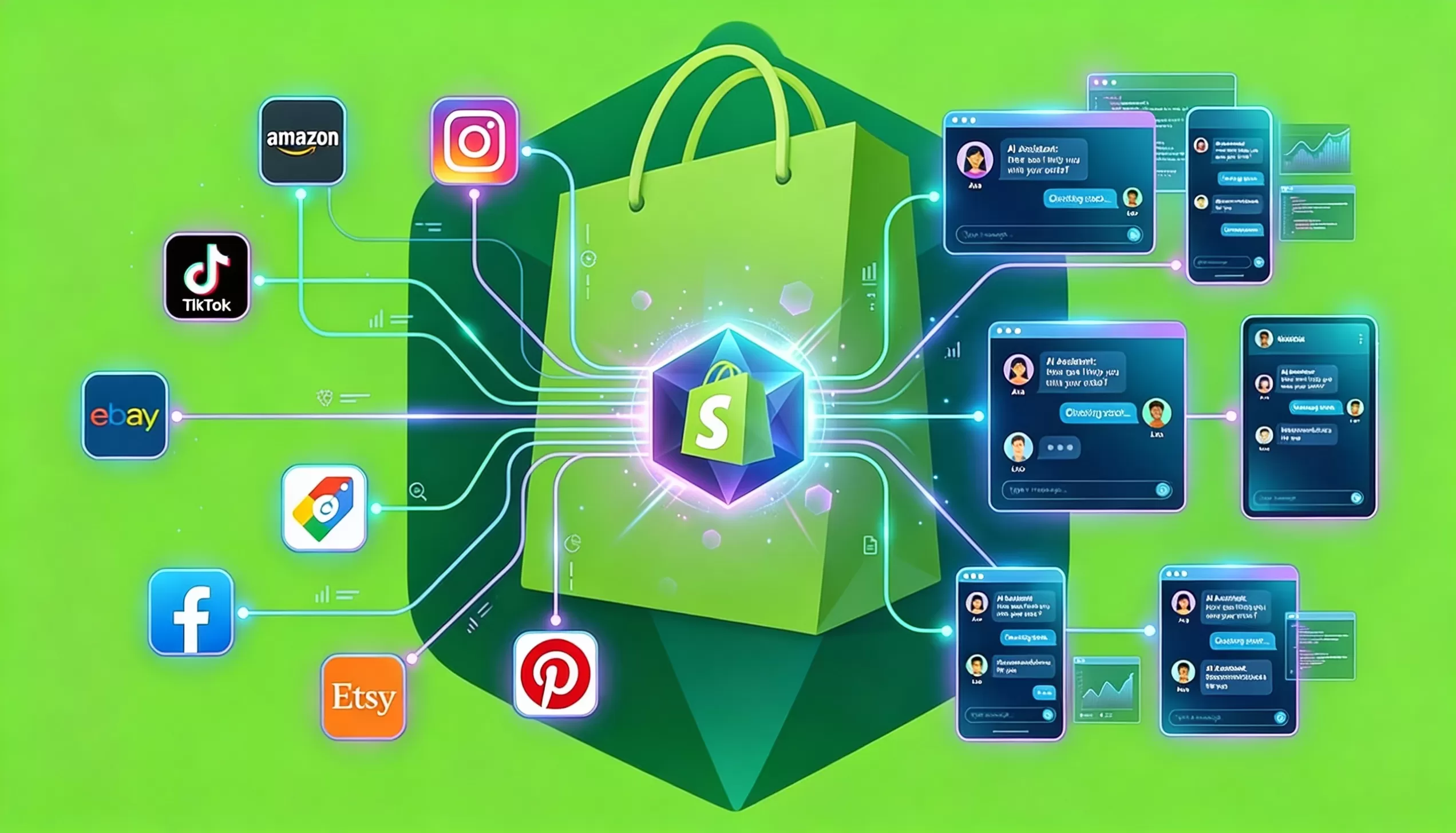 Shopify Agentic Storefronts: inteligência artificial e e-commerce