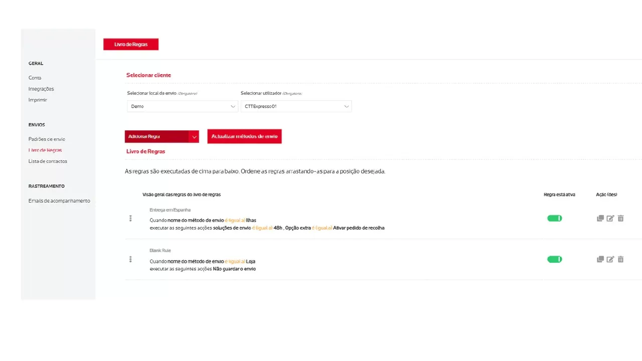 Integración CTT Express para Shopify